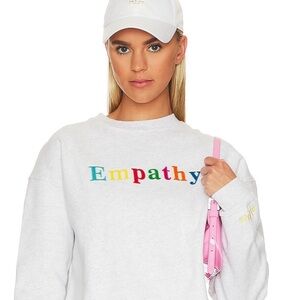 The Mayfair Group Empathy Always Crewneck in Grey